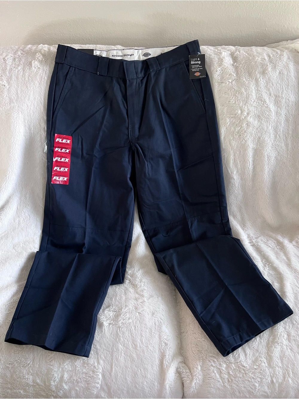 Dickies Navy Work Flex Pants